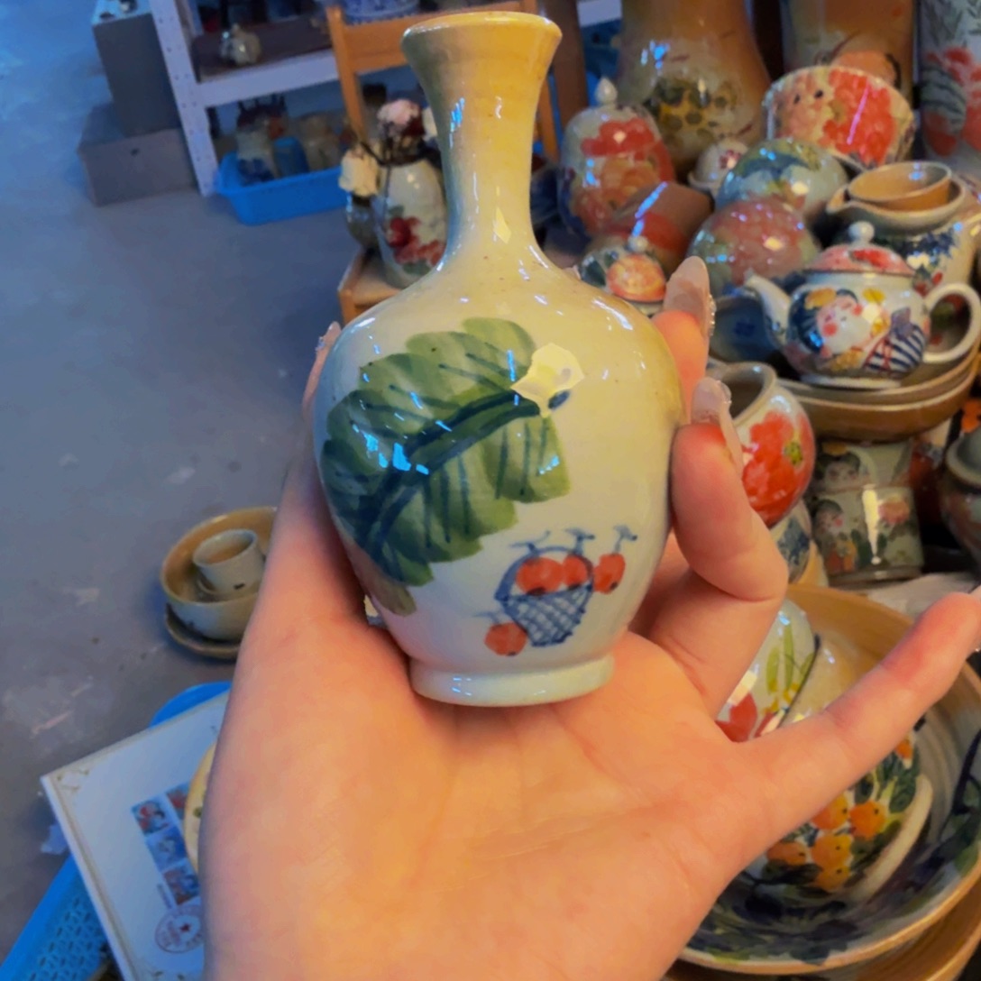 瓷片景德镇陶瓷手工手绘