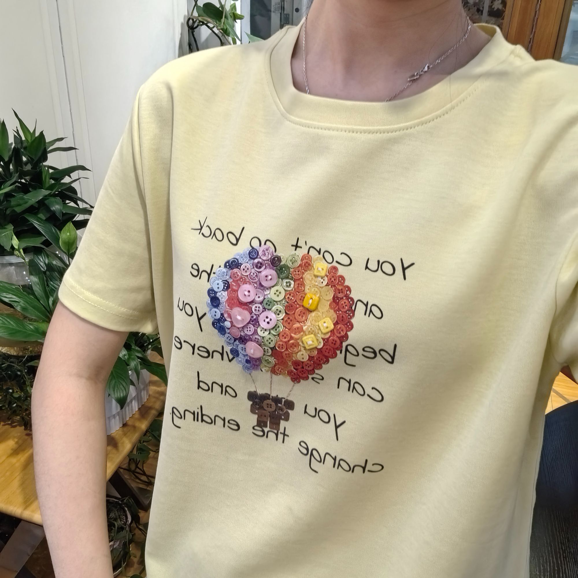 夏季新款热气球短袖时尚T恤