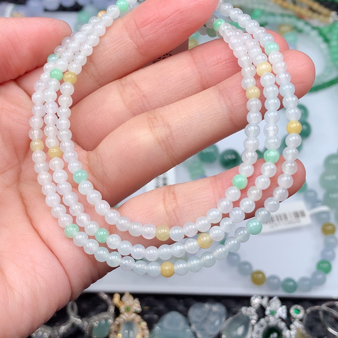 翡翠手链未镶嵌翡翠