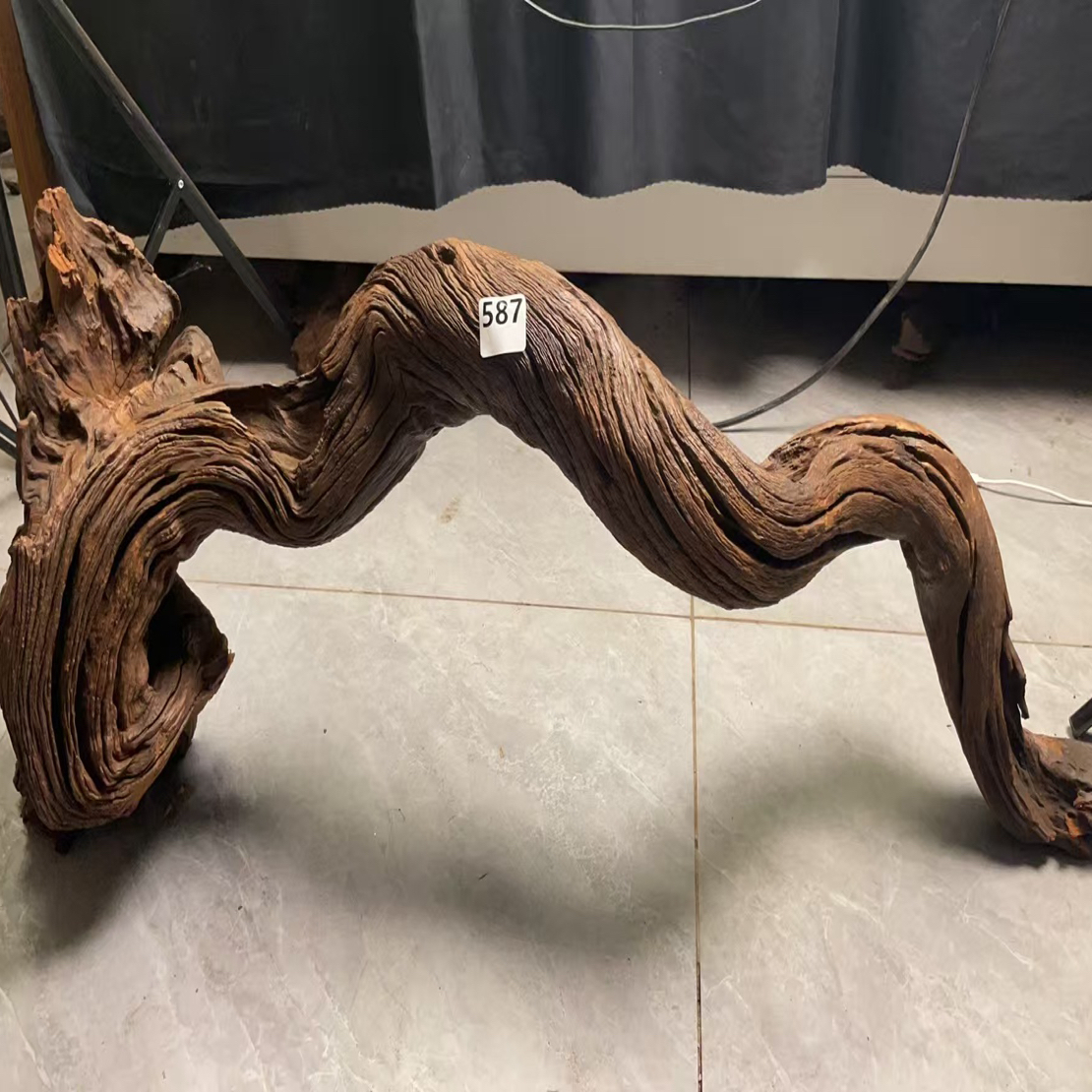 沉木云南本地紫柚木587