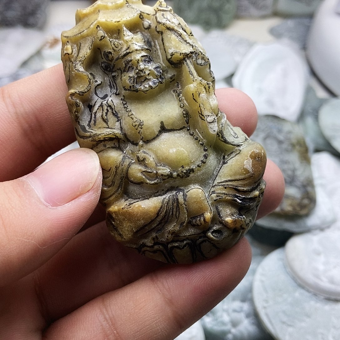 月***睡定制翡翠未镶嵌全包