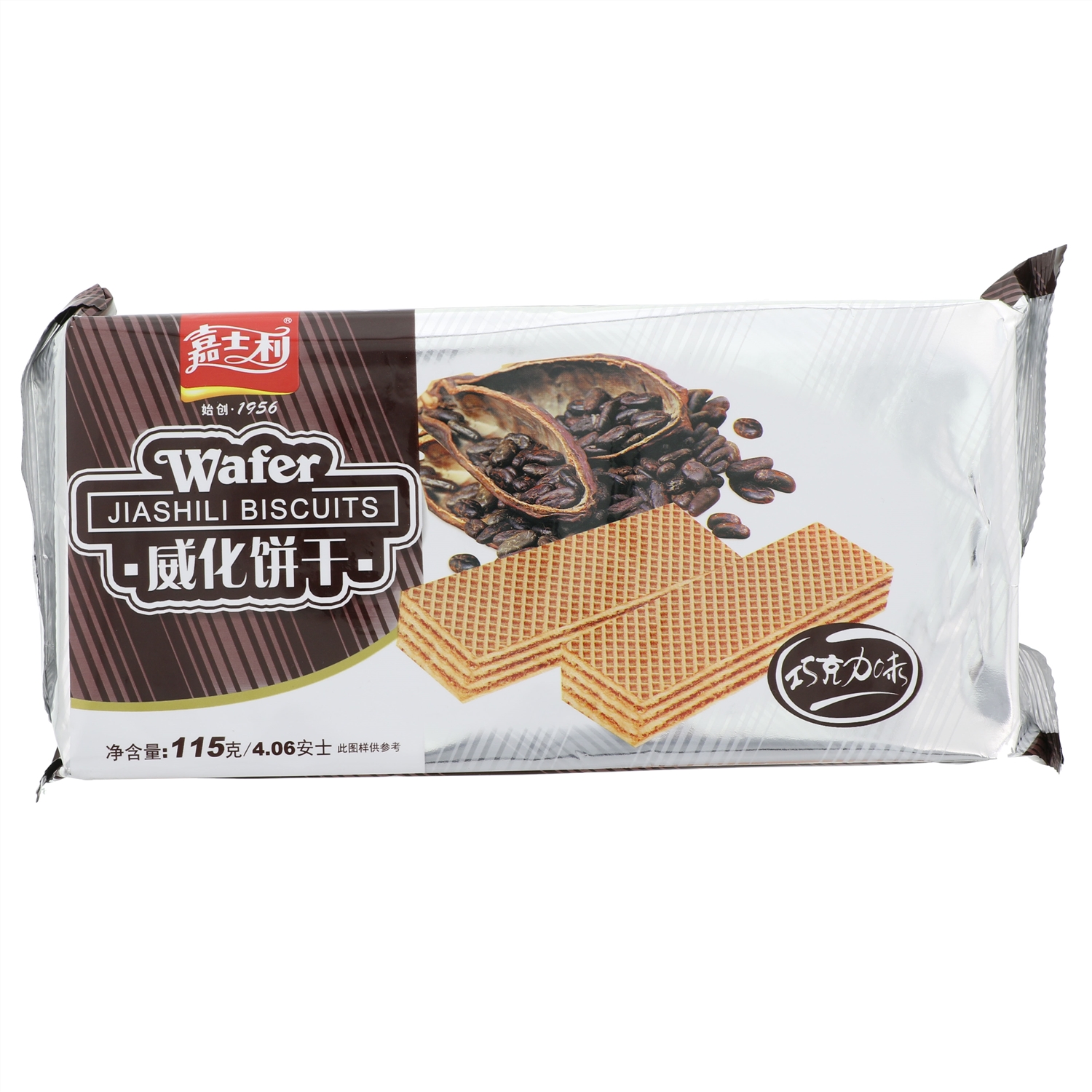 嘉士利威化饼干巧克力味 115g