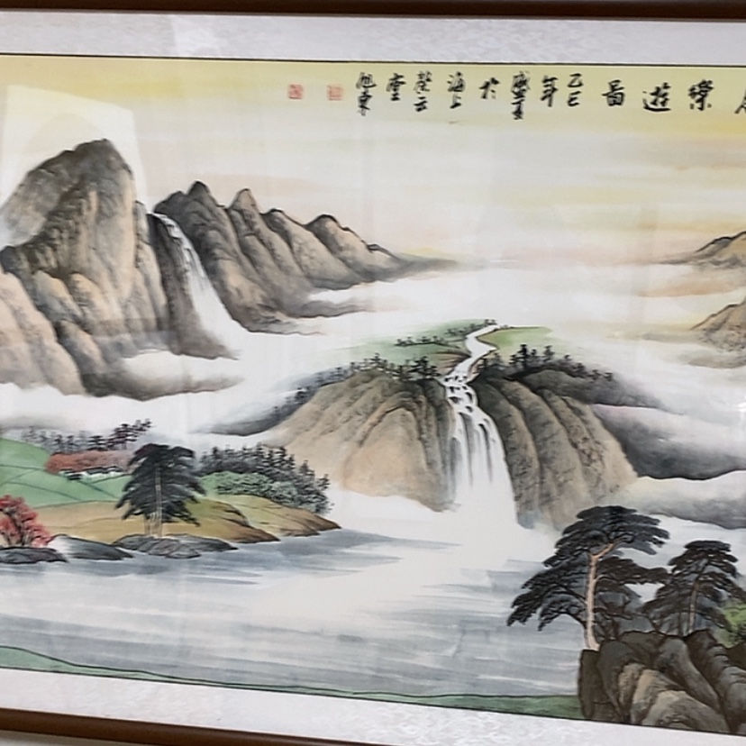 【闪购商品】国画手绘国画带框