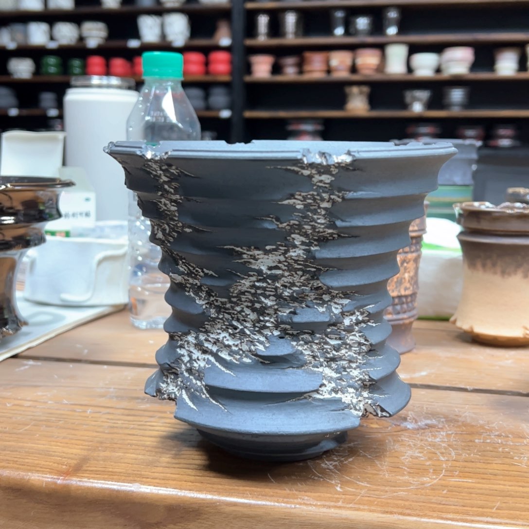 素八九陶瓷内口16.5高15.5