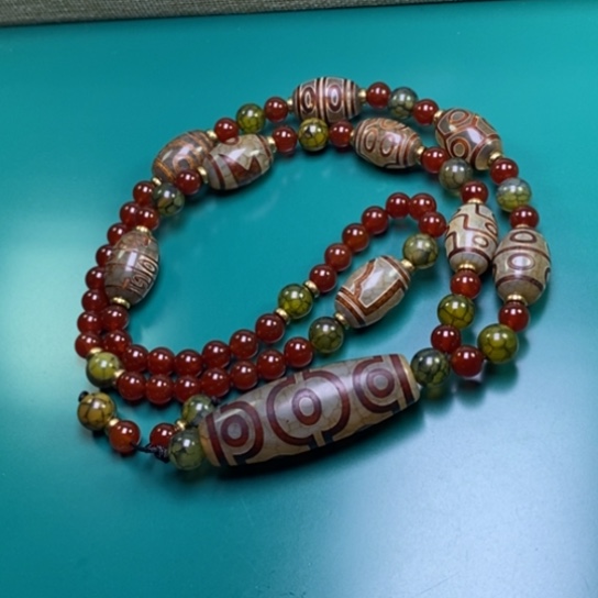 玛瑙/玉髓（覆膜）颈饰未镶嵌