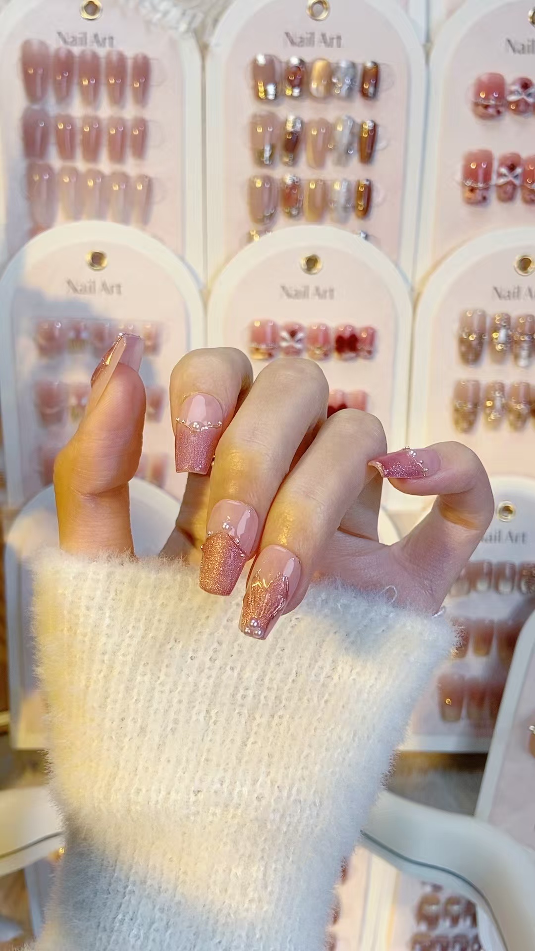 【美人鱼尾】手工穿戴甲