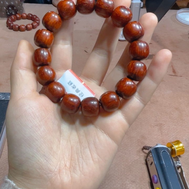 檀香紫檀（小叶紫檀）1314满星顶泥玉化拆房老料261号