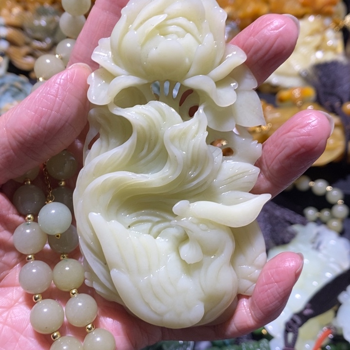 岫玉岫玉吊坠未镶嵌