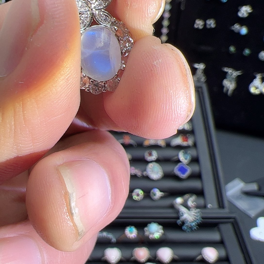 紫晶珠宝半成品未镶嵌