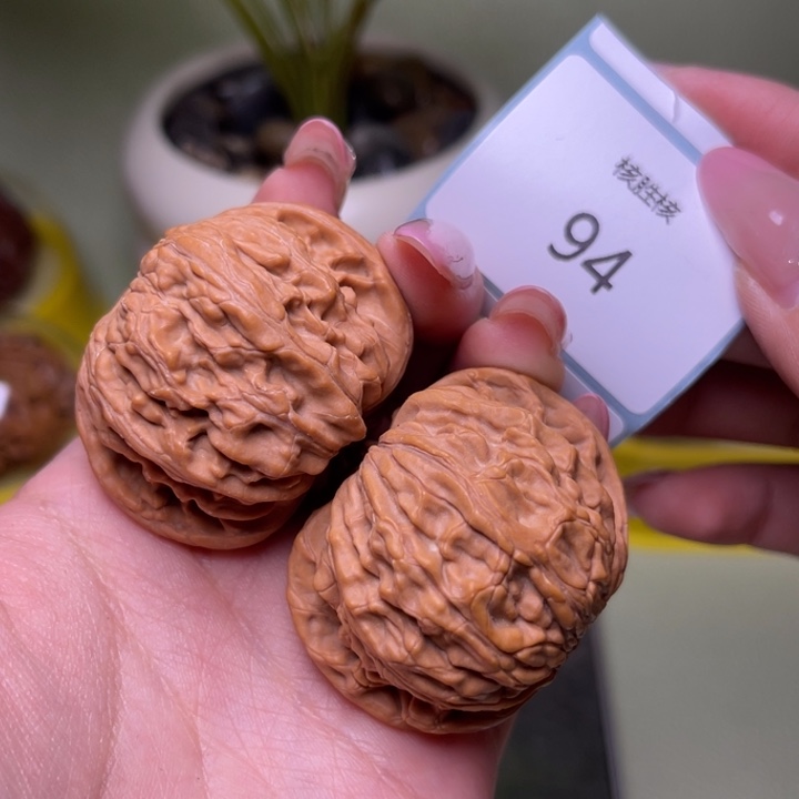 文玩核桃把件42尺磨盘94