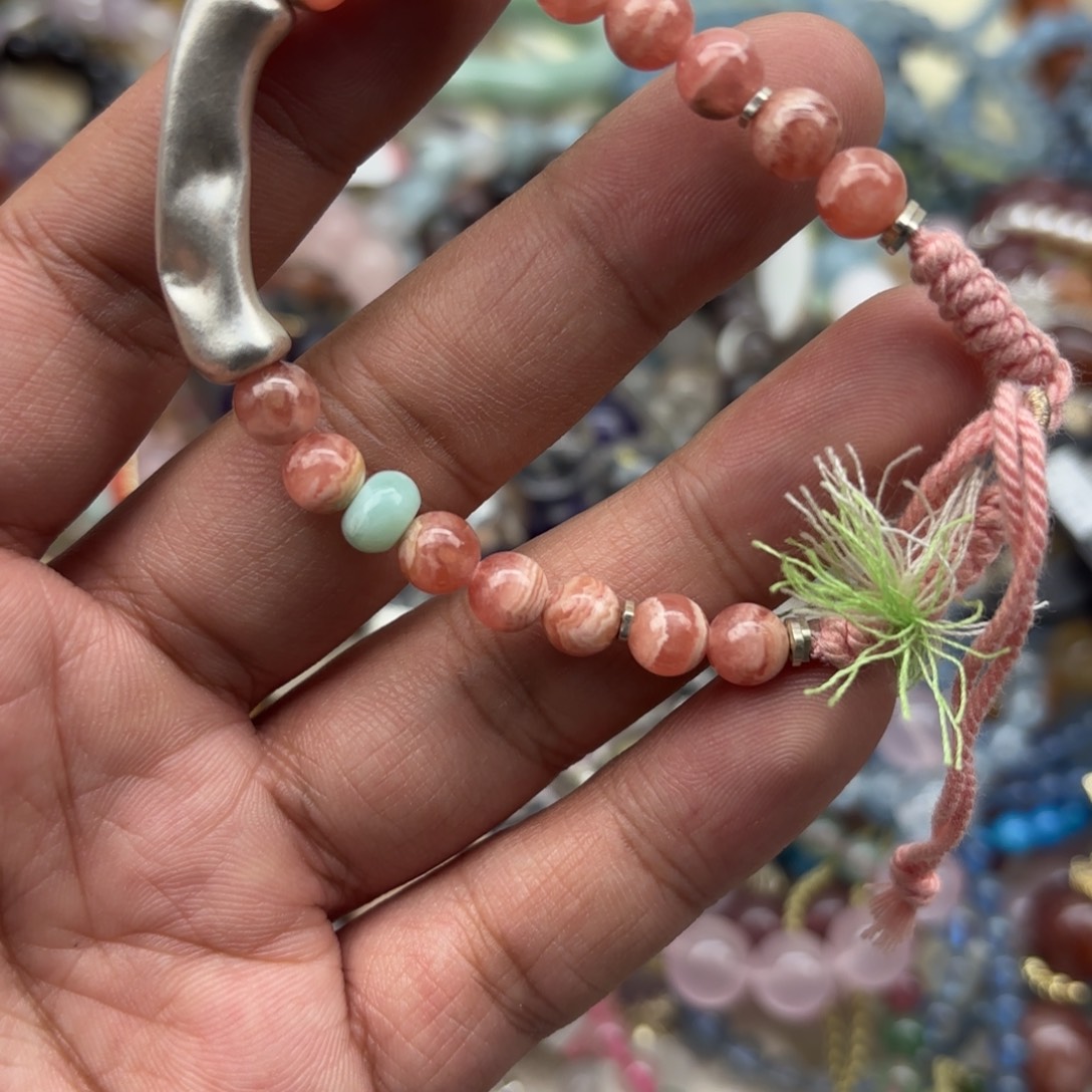 银S925镶嵌手链水晶