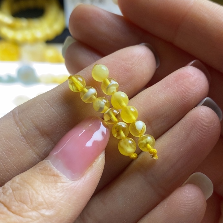 蜜蜡裸石未镶嵌尺寸4➕，微瑕