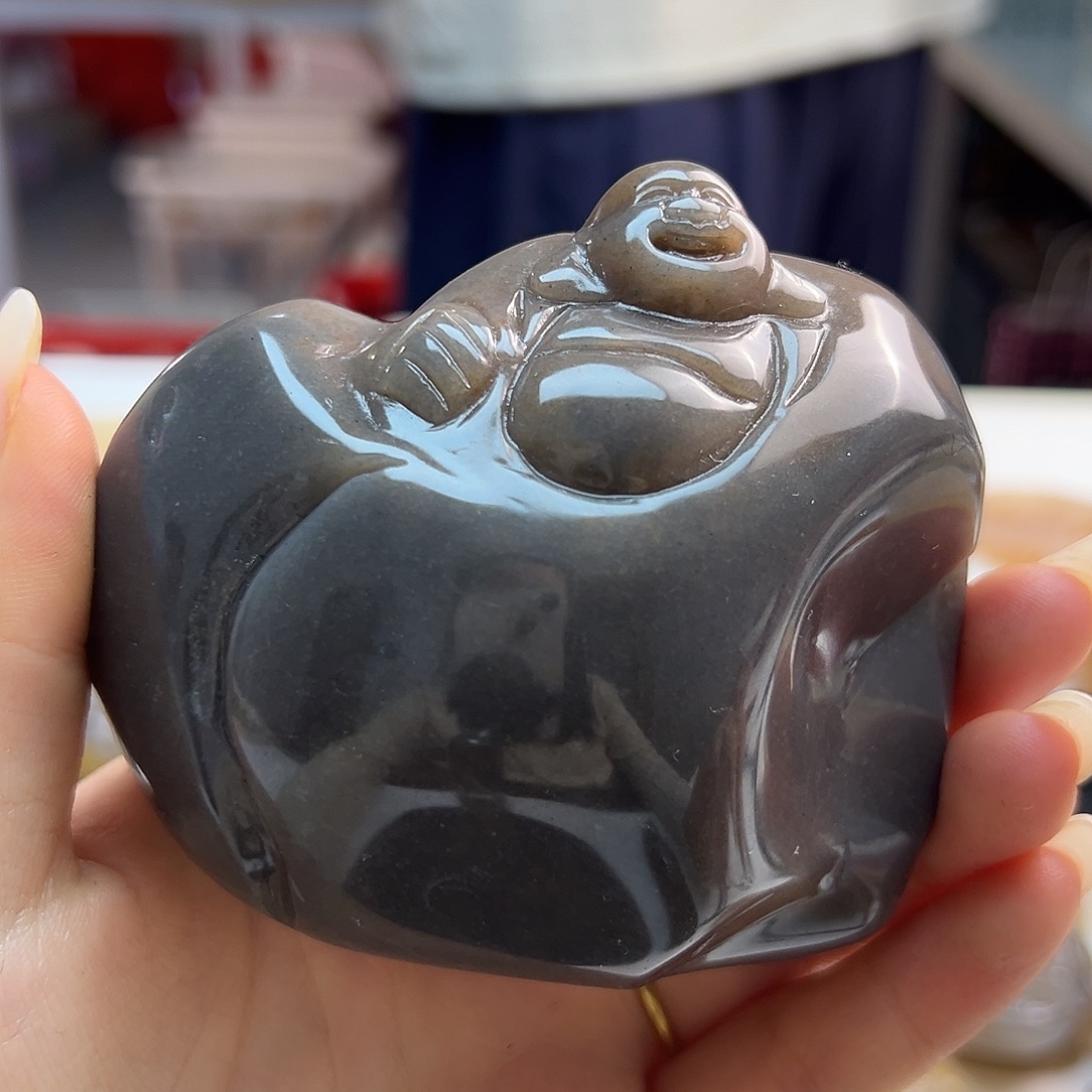 关***冒玛瑙/玉髓未镶嵌颈饰