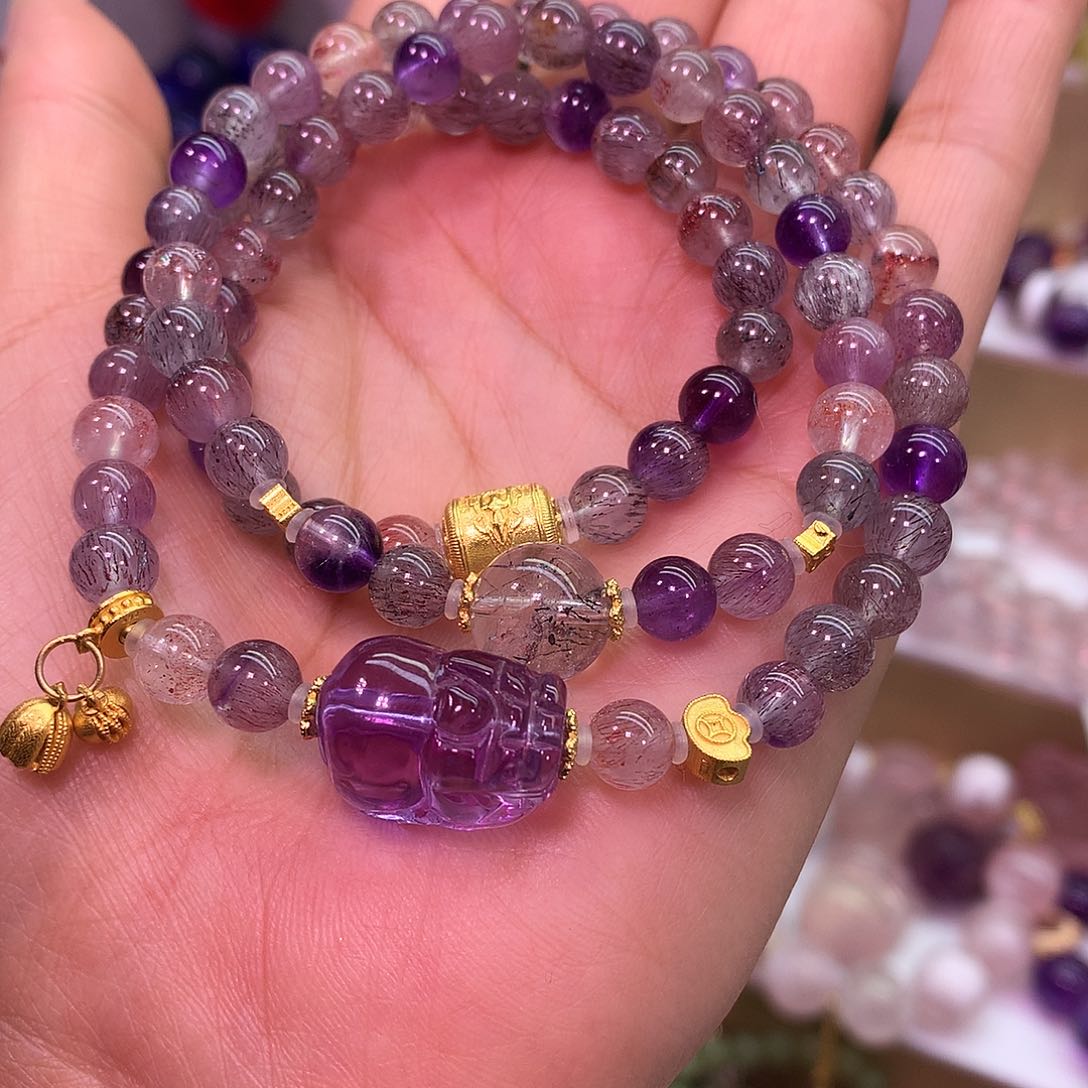 水晶手链未镶嵌手链