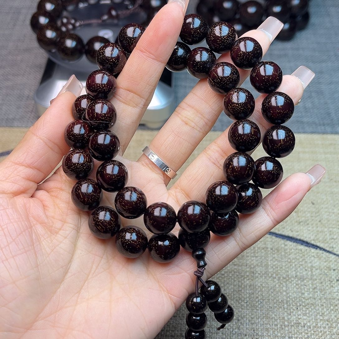 檀香紫檀（小叶紫檀）1.2双圈爆星