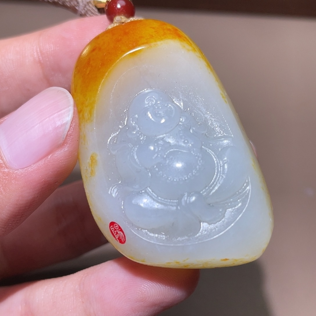 和田玉颈饰未镶嵌Y