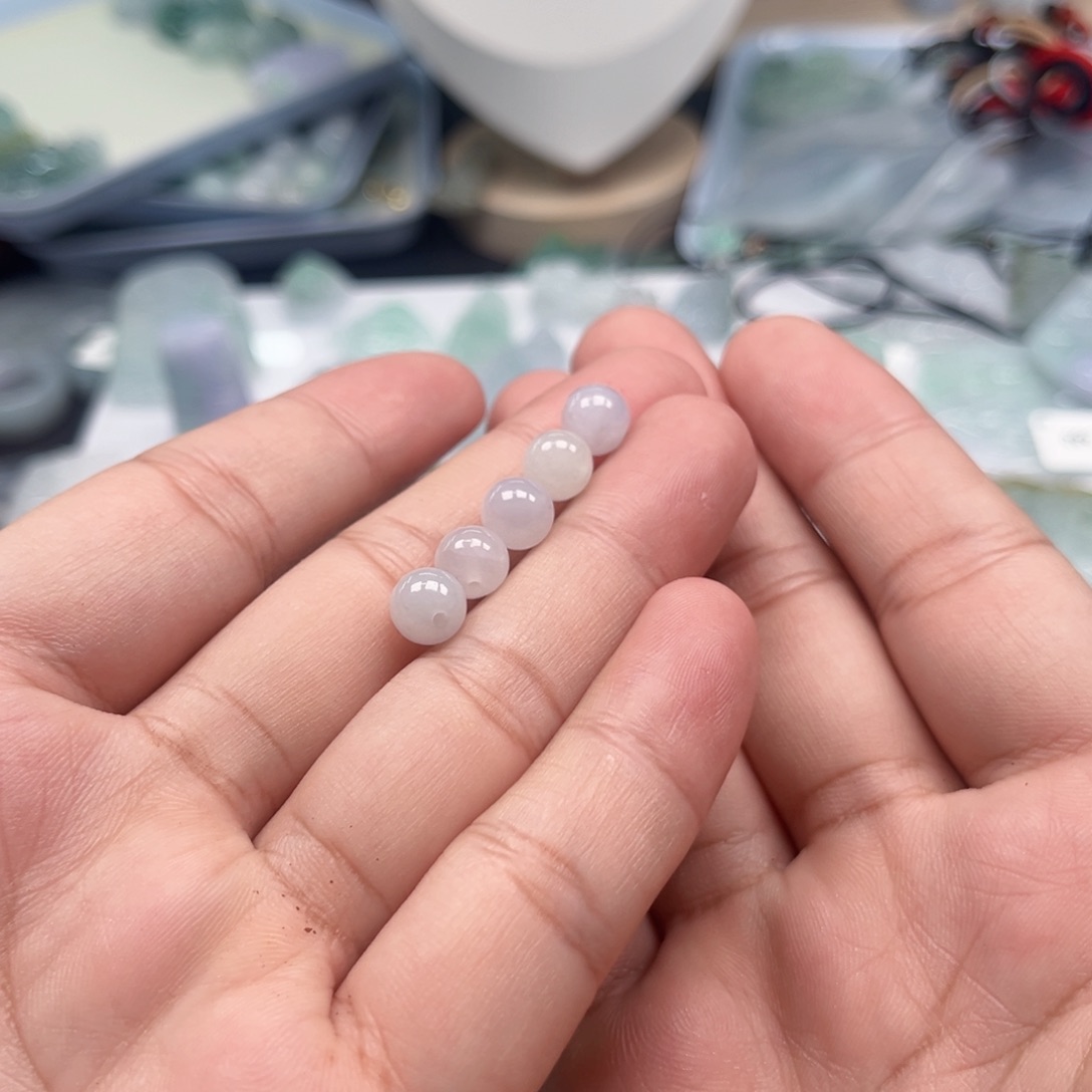 好***散翡翠未镶嵌颈饰天然翡翠A货