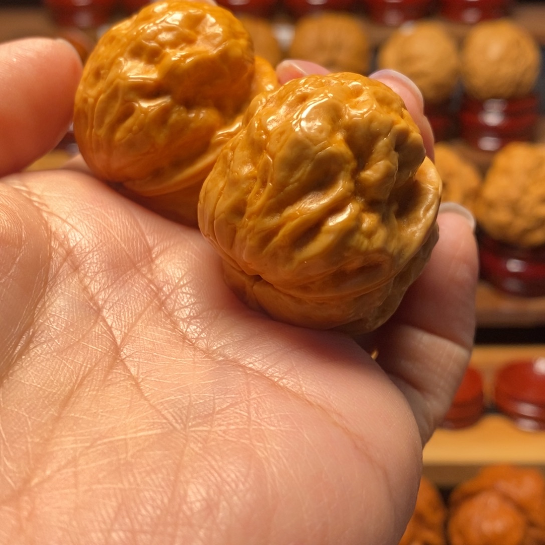 文玩核桃把件金蟾疙瘩包39尺