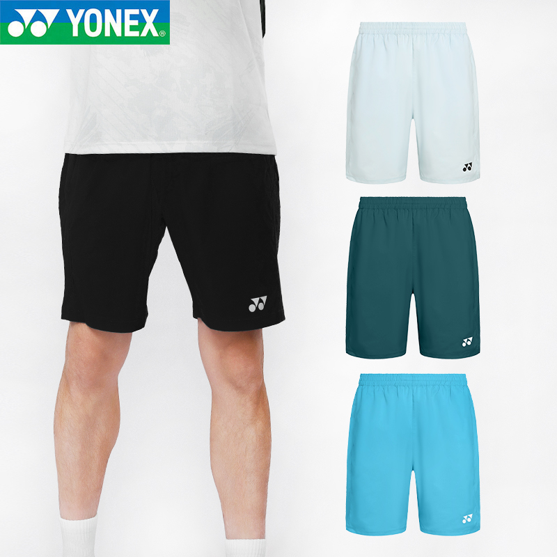 YONEX/尤尼克斯羽毛球服王懿律同款男女透气速干团队比赛运动短裤
