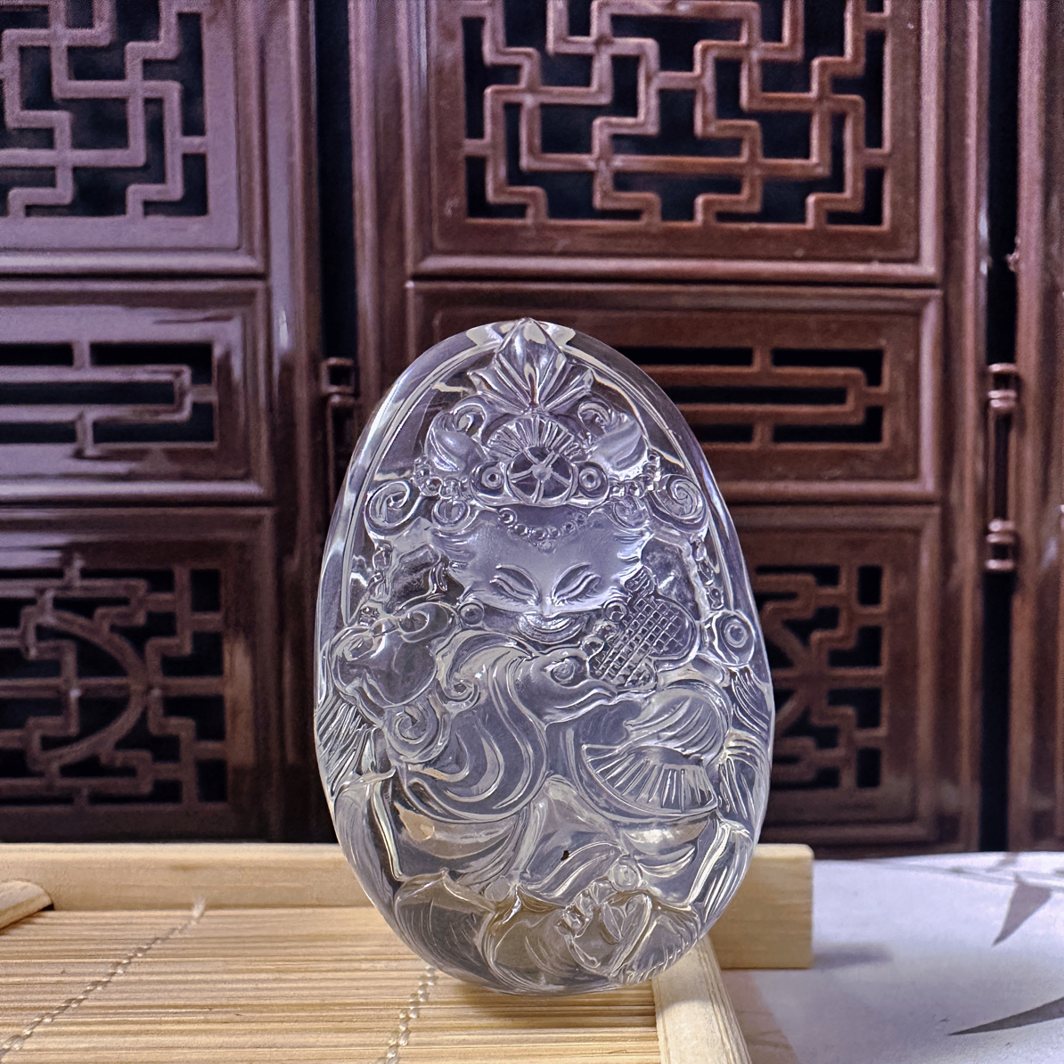 非金属陶瓷吊坠 【如意堂奶奶设计】（治愈）九尾古月吊坠