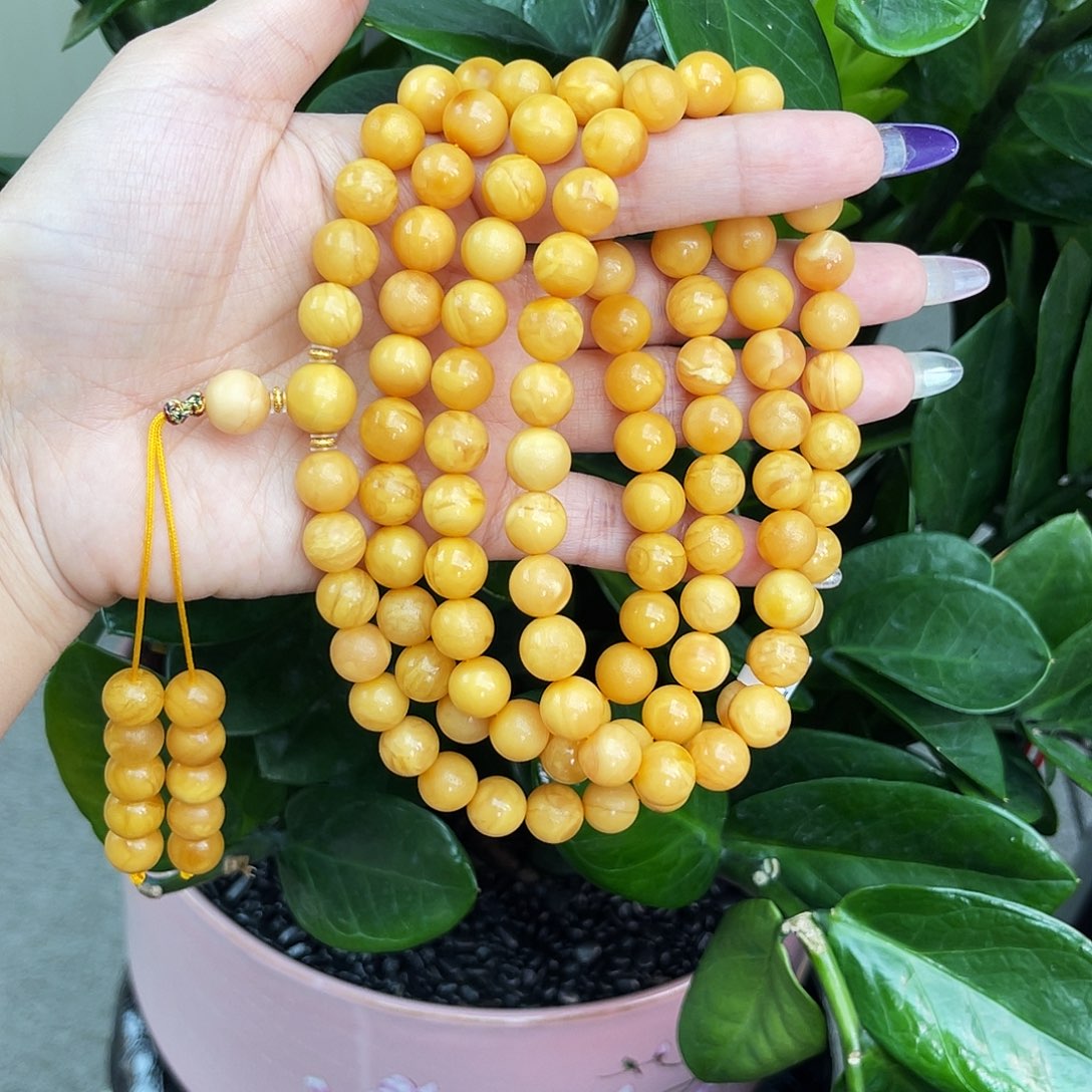 琥珀未镶嵌手链10 m多样性发其一