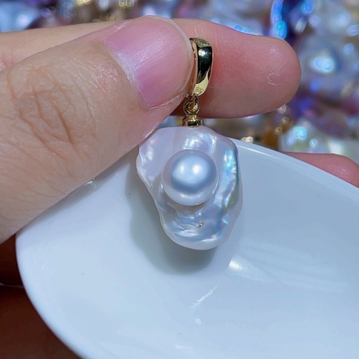 颈饰未镶嵌淡水珍珠