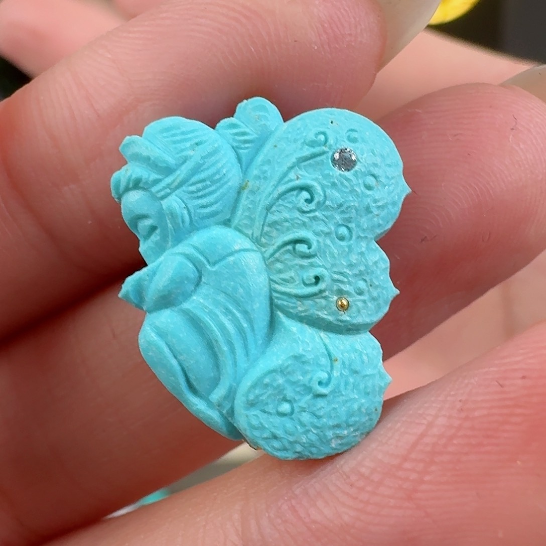 绿松石珠宝奇石未镶嵌