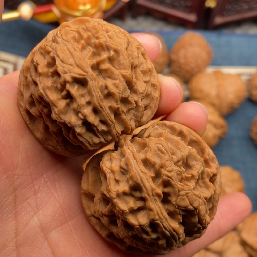 文玩核桃把件43全品毕业球苹果