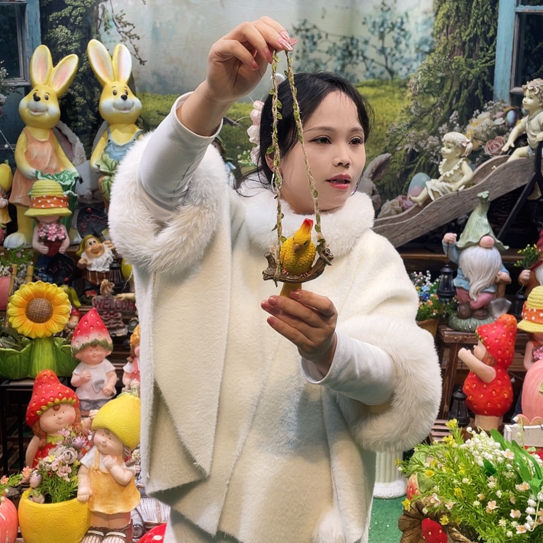 摆件花园摆件红红火火