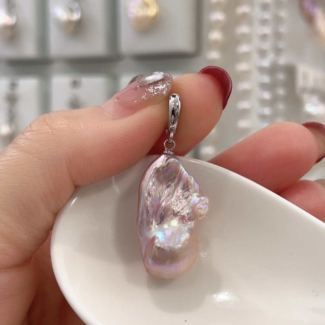 未镶嵌颈饰淡水珍珠