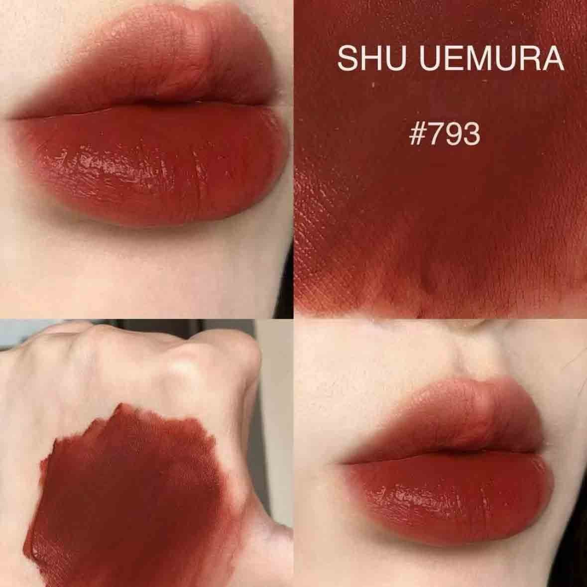 植村秀KM BR 793色哑光口红正装3.2g 国际效期至28年