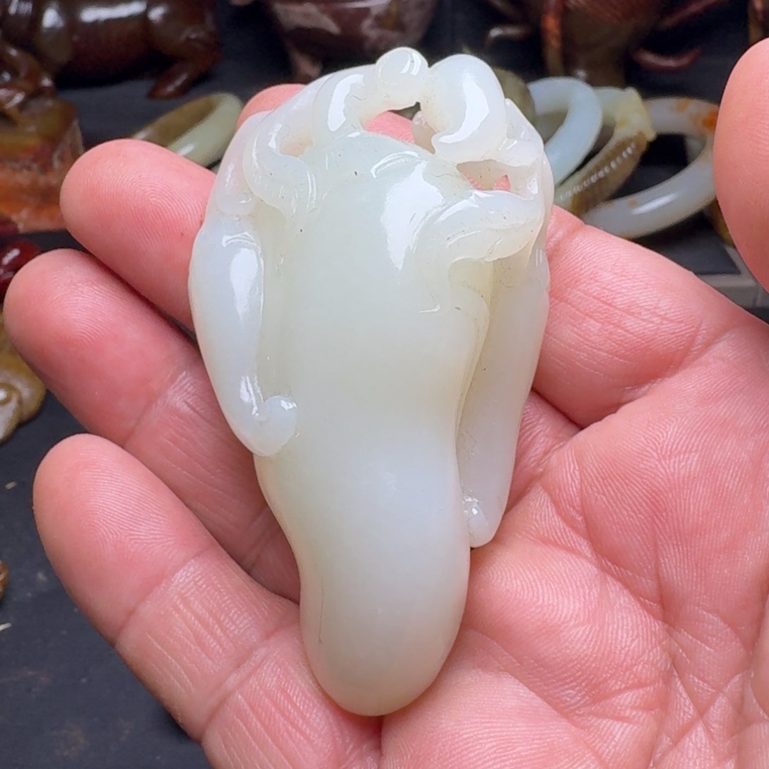 和田玉挂件未镶嵌