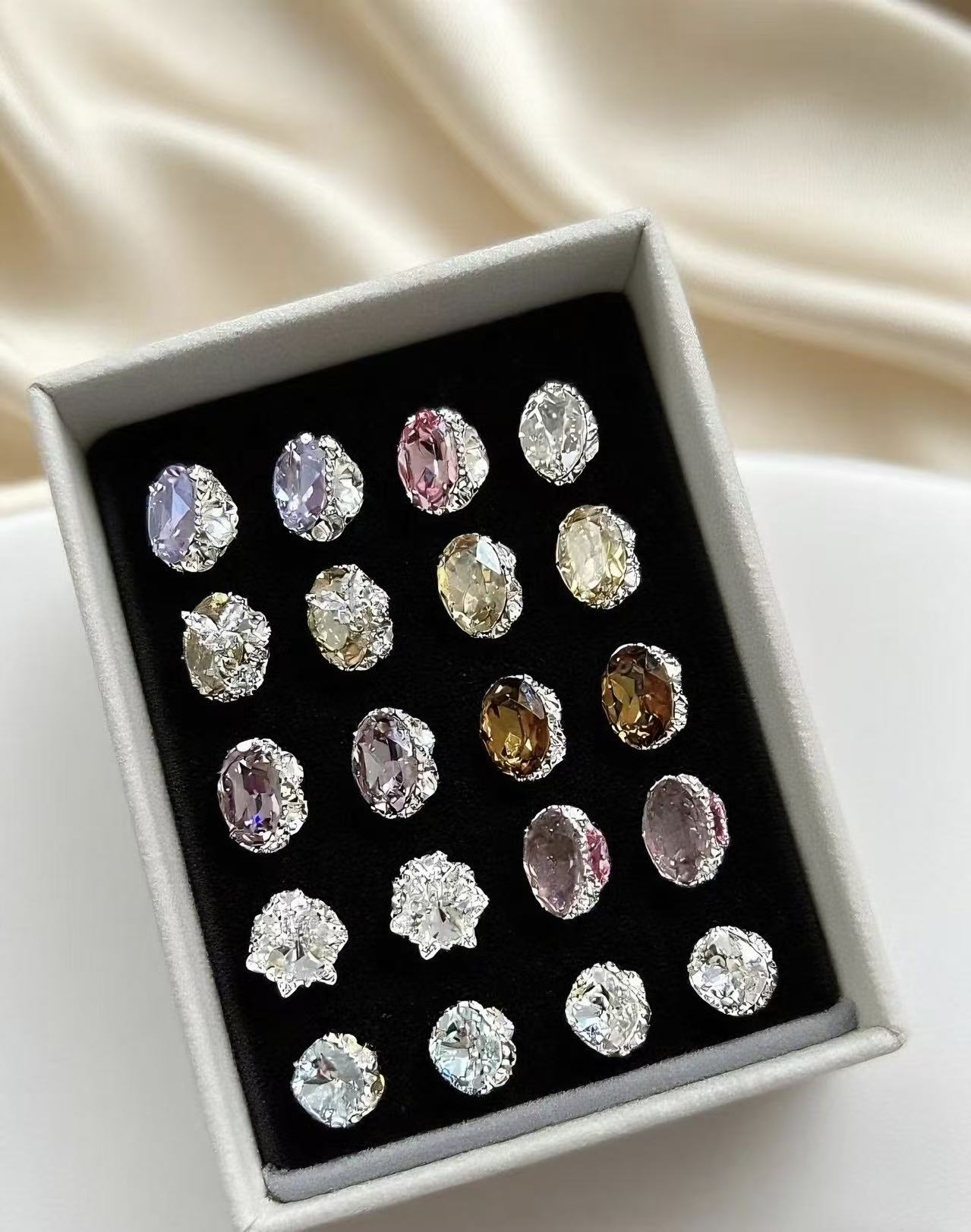 【悠米美甲钻钻惊喜】BlingBling~华子繁花美甲饰品K9DIY闪闪款式