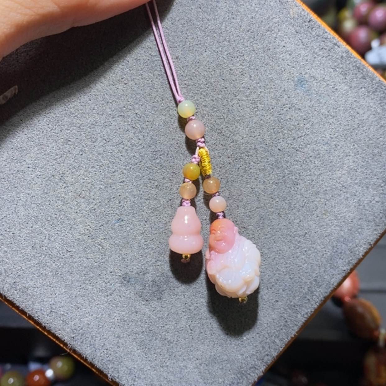 【闪购商品】未镶嵌手链玛瑙/玉髓盐源玛瑙佛公