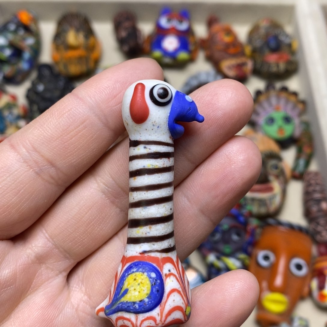 琉璃颈饰福利娃不退换086