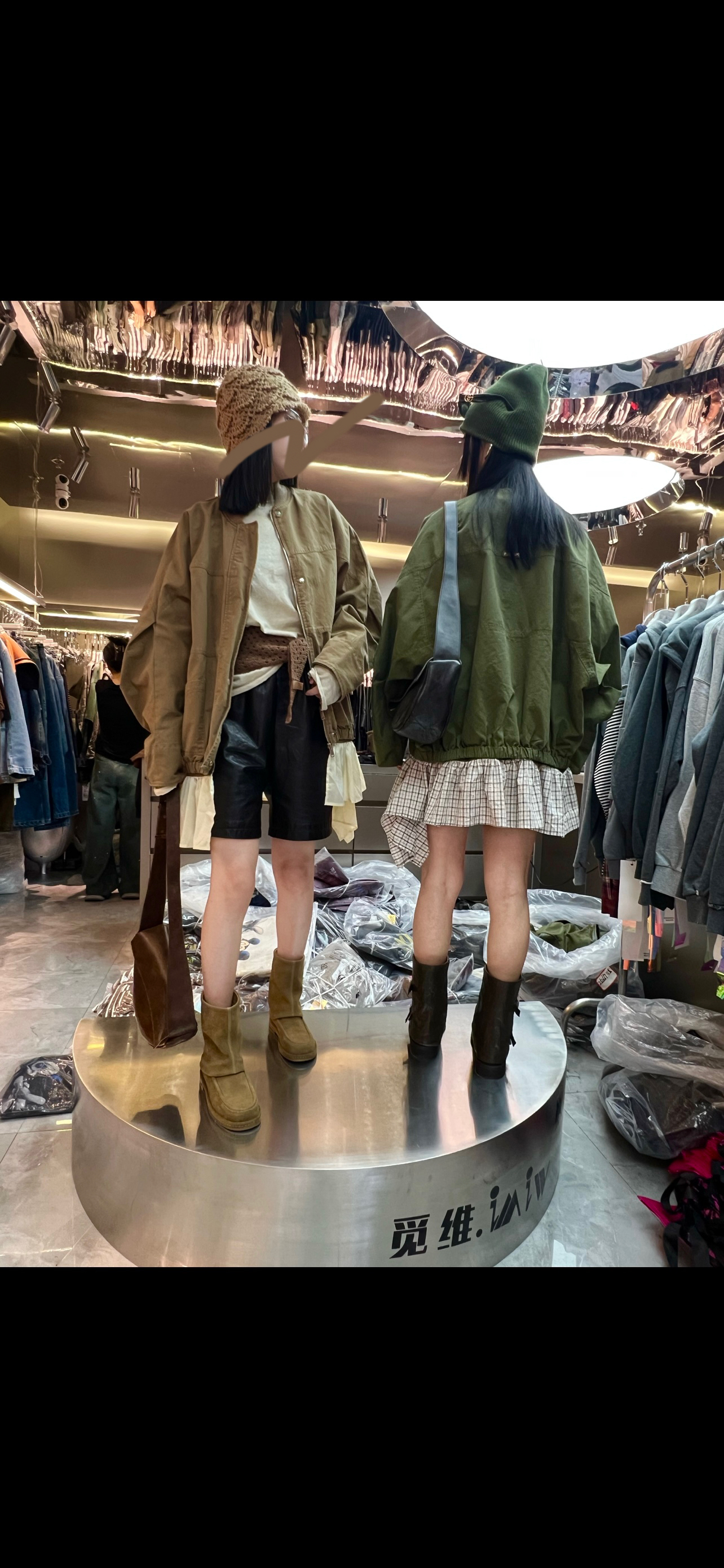 复古英伦风短款外套【底边可拆卸】