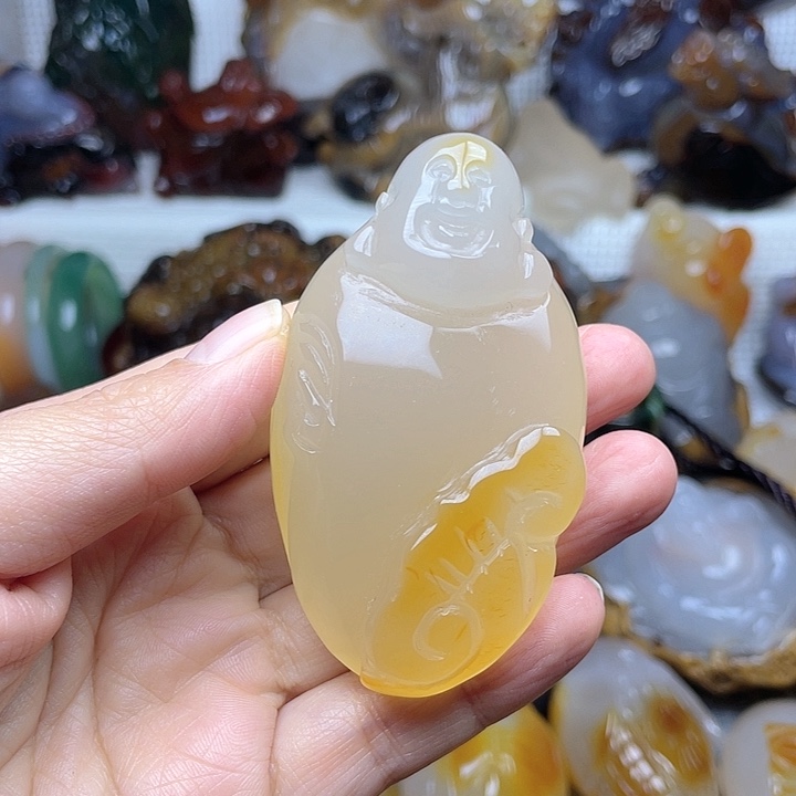 玛瑙/玉髓饰品未镶嵌花*@