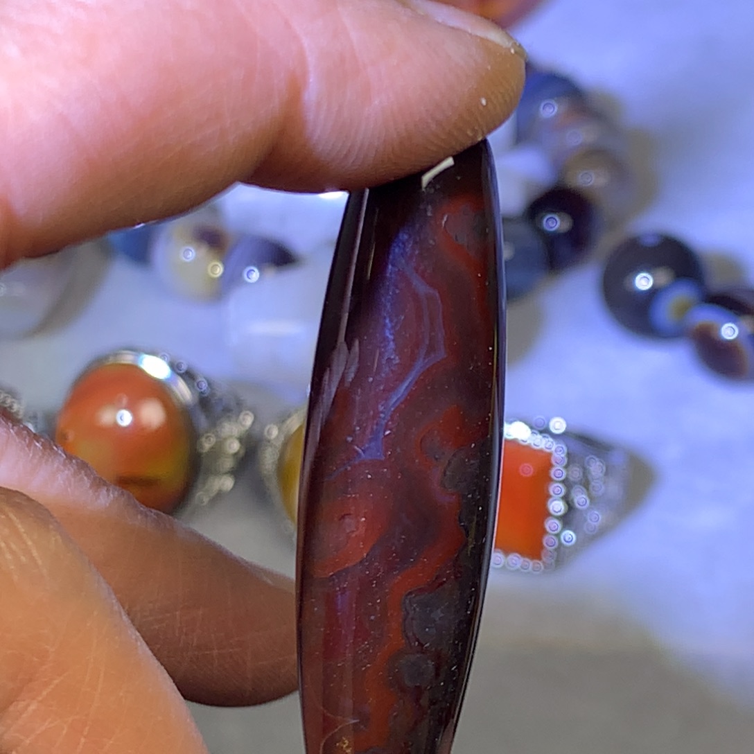 玛瑙/玉髓未镶嵌颈饰