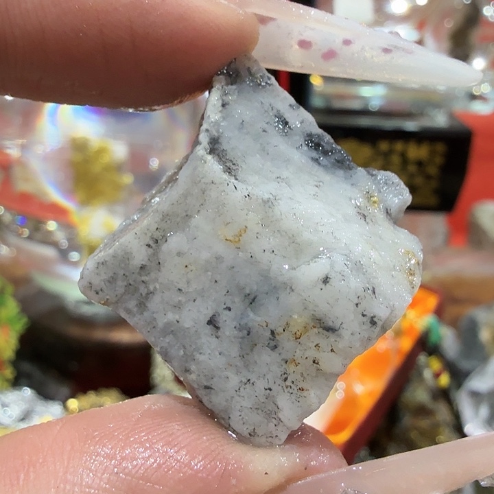 满15.4g聚金阁天然明金矿标