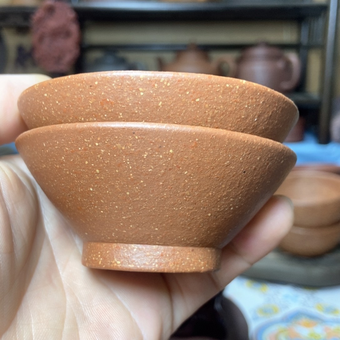 茶杯紫砂紫砂客杯2支装