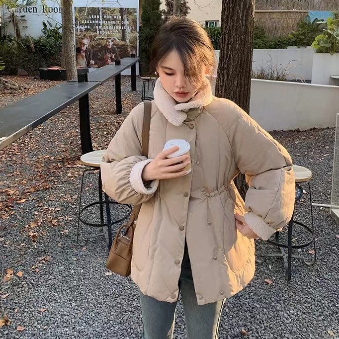 赛星月女短款高品质鸭绒百搭2025年新款冬季韩版保暖秋冬季 收腰
