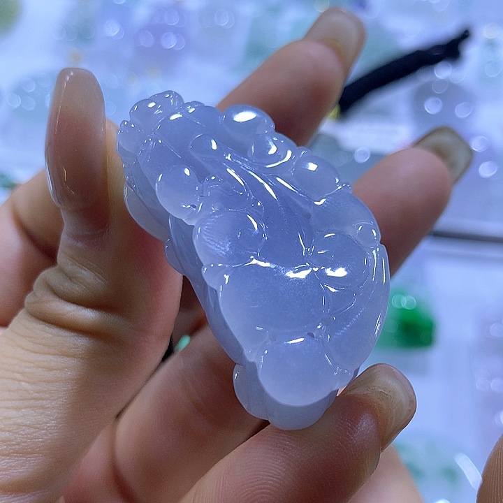 翡翠未镶嵌颈饰天然翡翠A货吊坠