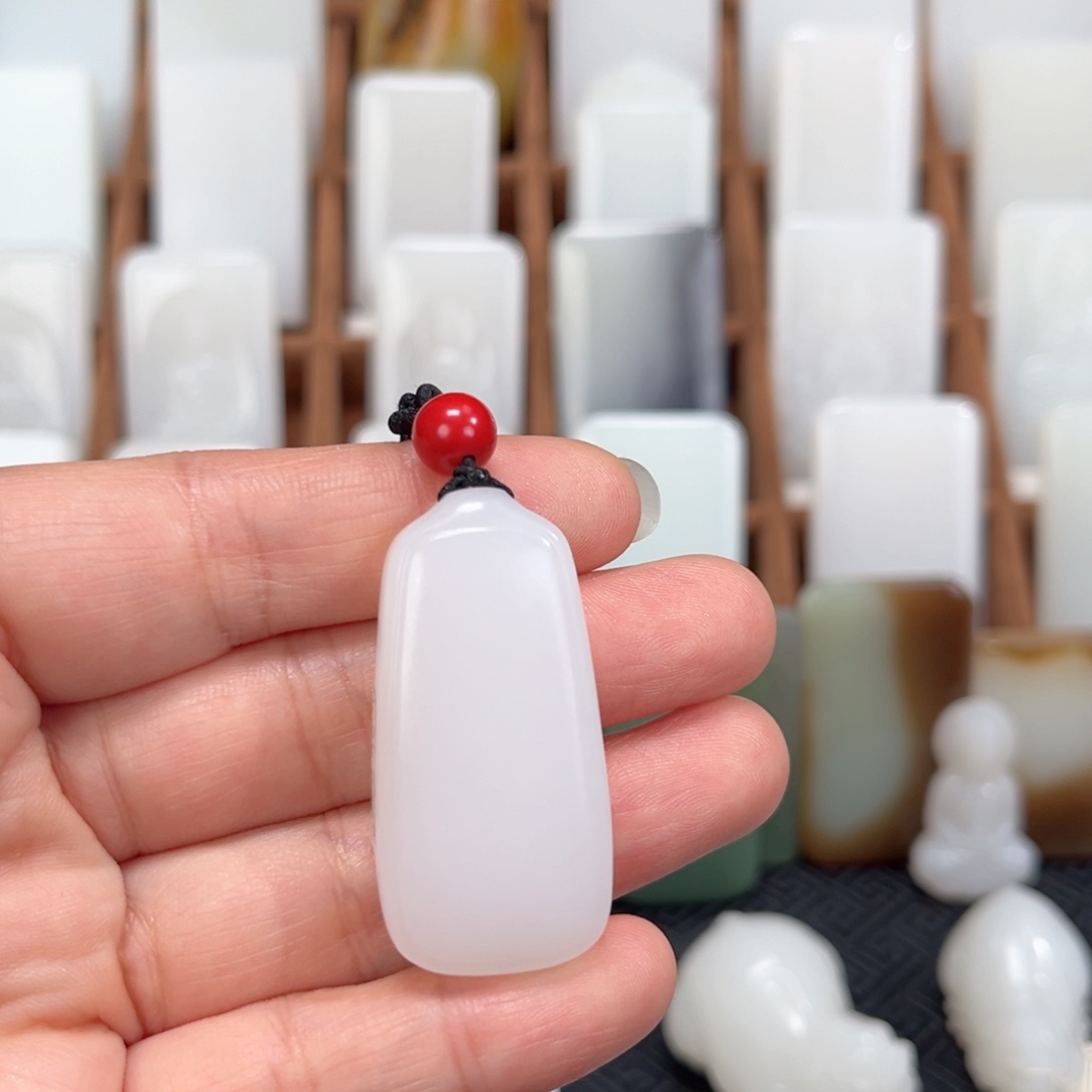 吊坠(不含链)未镶嵌和田玉南***西