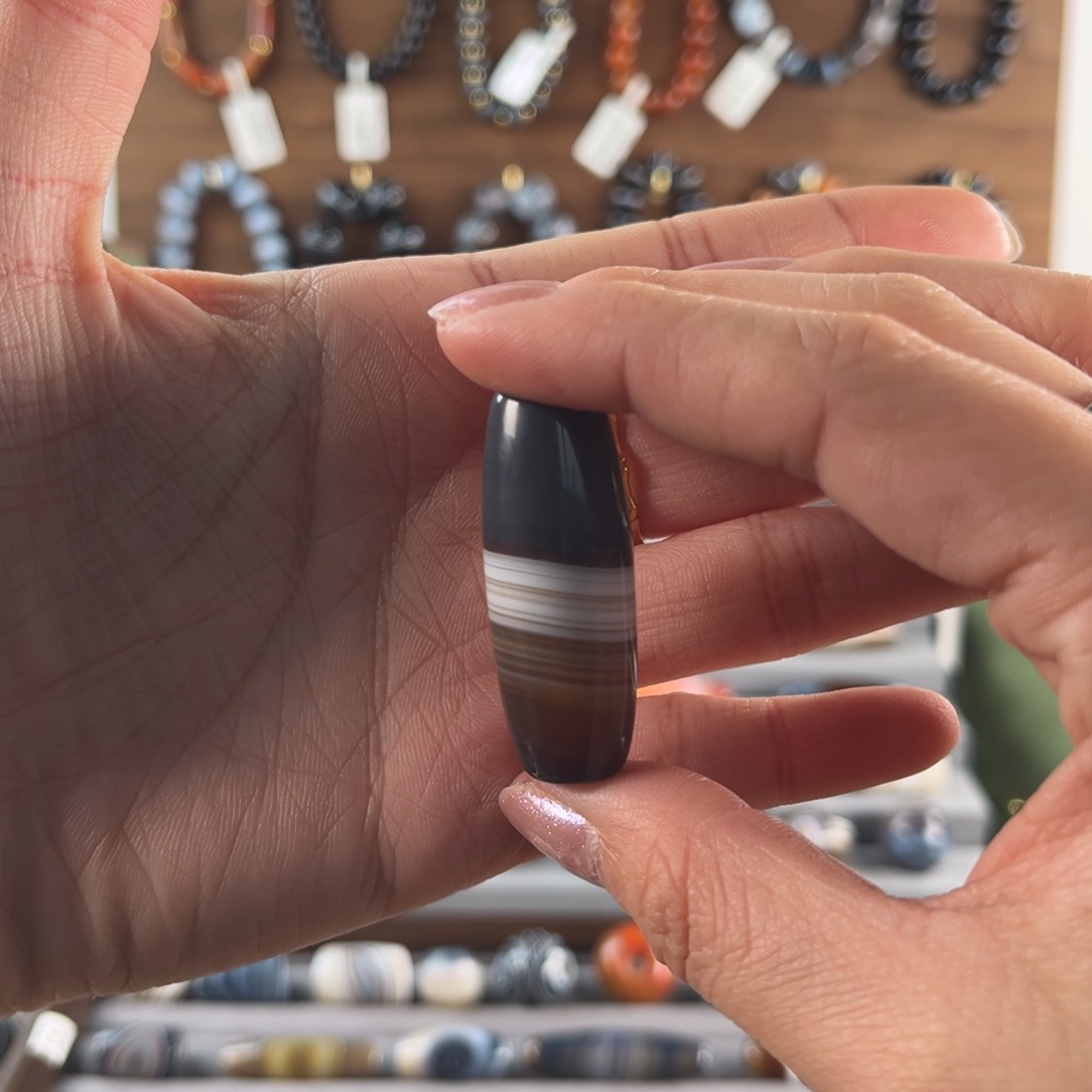 喜***木玛瑙/玉髓合金珠宝奇石