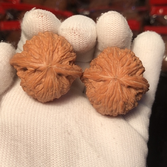 文玩核桃把件磨盘32