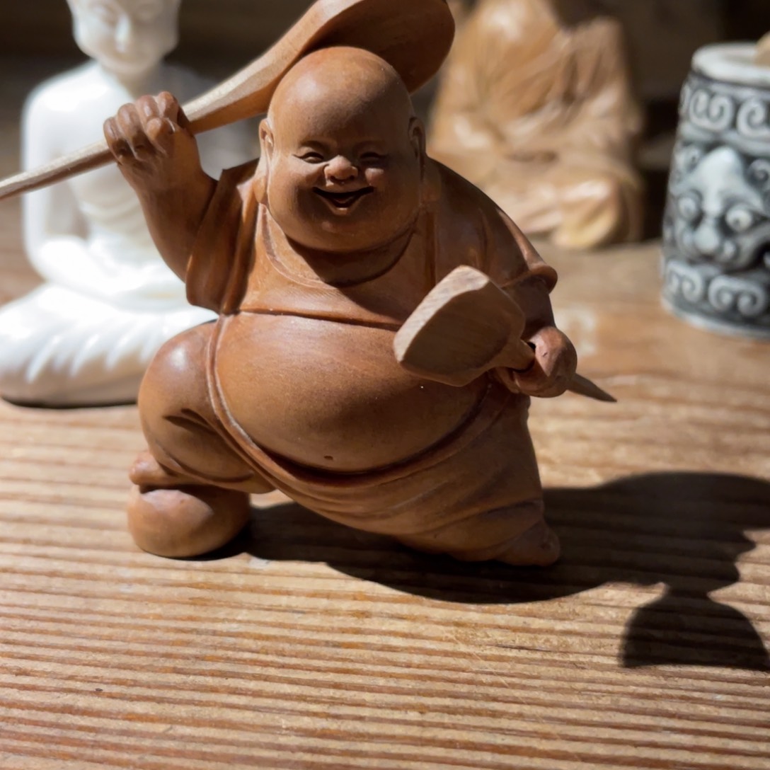 檀香木y****i木雕工艺品摆件