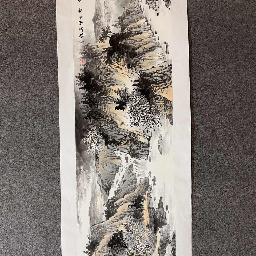 国画杜浩老师手绘作品