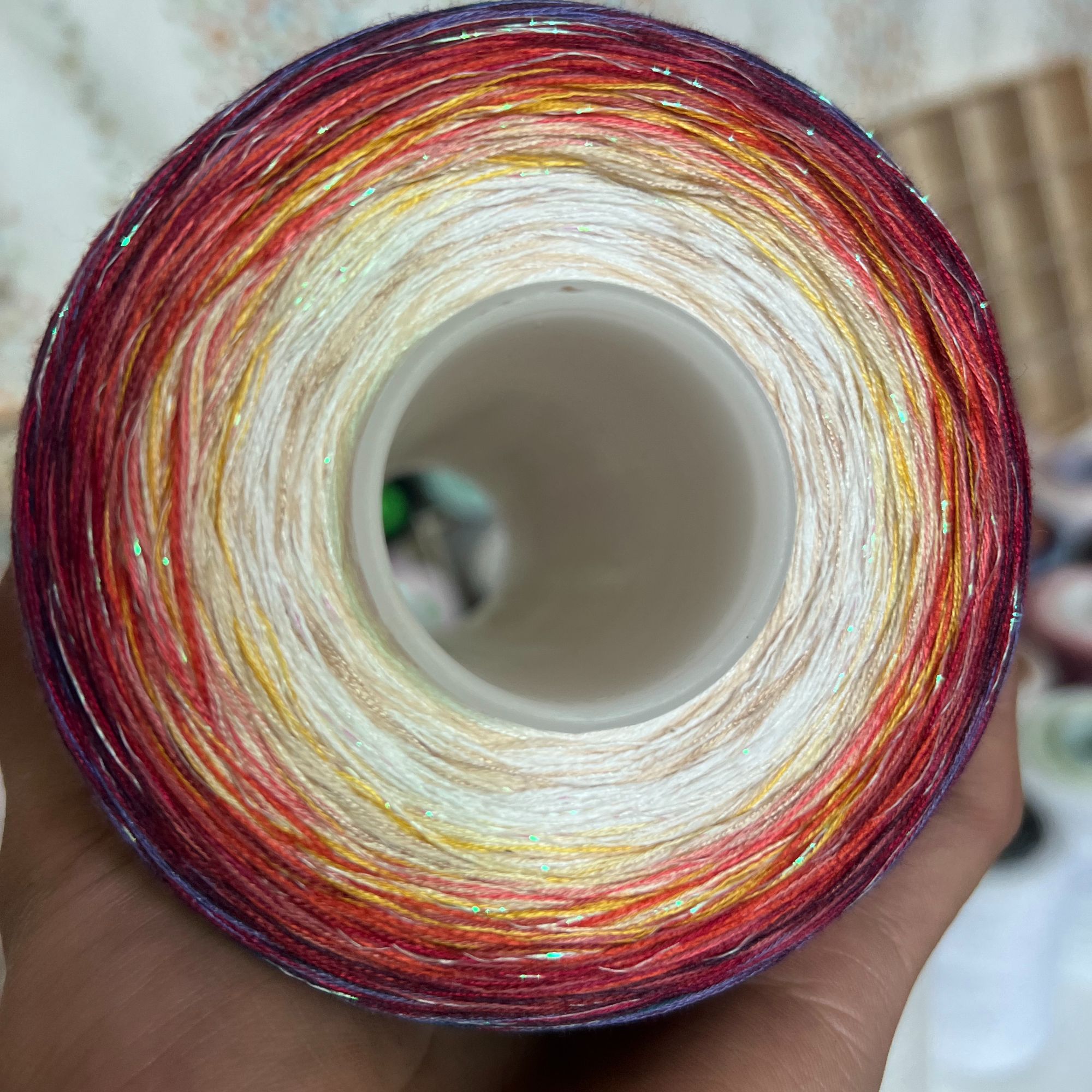 800g夏季蛋糕线编织棉线手工手编熙沫家蛋糕线成品