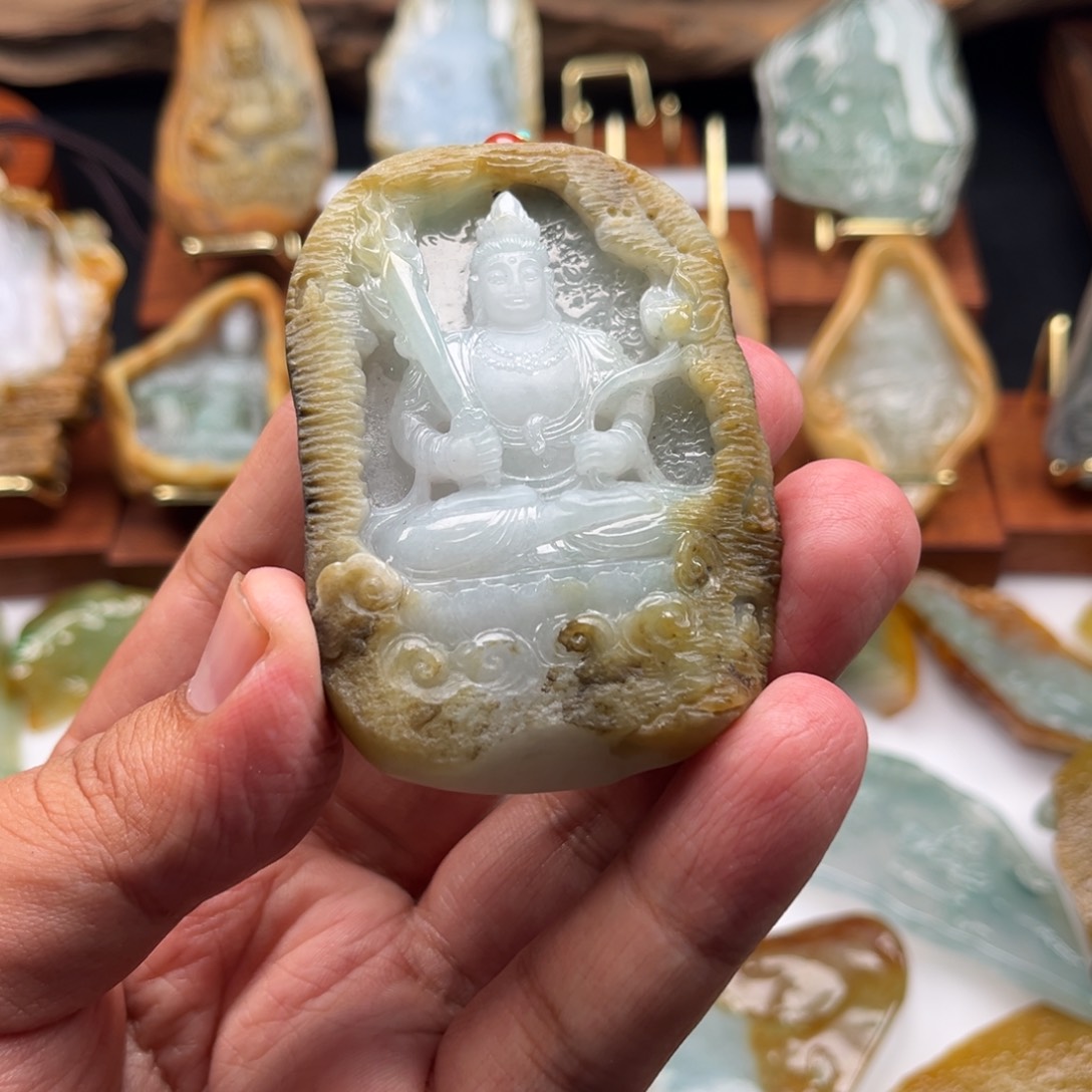 定制翡翠未镶嵌W*虚空藏