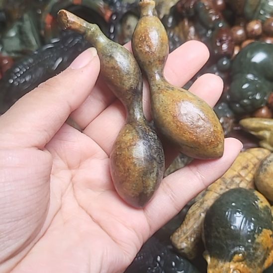 岫岩河磨玉（透闪石质玉）未镶嵌挂件